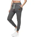 REPUBLIX Jogginghose HOPE Damen Jogger Sporthose Jogging Sweat Pants grau L