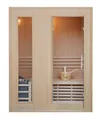 JVmoebel Sauna Dampfsauna aus Massivholz in Beige mit leistungsstarkem Heater, (1-St) Made in Europa
