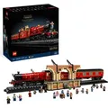 LEGO 76405 Harry Potter: Hogwarts Express – Sammleredition, legendäres Dampf-Zug-Modell aus den Filmen, Fanartikel mit Minifiguren - Rot