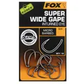 Fox Edges Armapoint Super Wide Gape Inturned Eye Hooks - 10 Haken, Größe:5