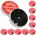 10x Scho-Ka-Kola Zartbitter 100 g je Dose Schokolade mit Koffein Schokakola