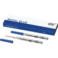 2x KUGELSCHREIBER-MINE MONTBLANC F BLAU / REFILL ROYAL BLUE, 124492 / 128213