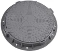 Schachtabdeckung Kanaldeckel Schachtdeckel DN600/800 B125 Belastbar bis 12,5 t