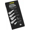 Online Acrylstifte Silver Lettering Set 18518, silber, Spitzenset, wasserfest, 5 Stück