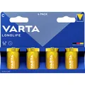 Varta VARTA Longlife C Blister 4 Baby (C)-Batterie Alkali-Mangan 1.5 V 4 St.