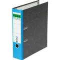 Elba Mappe rado cloud marmor, Rückenbreite: 80 mm, blau DIN A4, Umschlag innen Papier / außen cloud marmo (A4, 80 mm, 1 Stk.) (10407F BL)