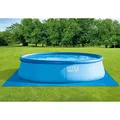 INTEX 28048 - Bodenplane für Pools Ø244 - 457cm - Blau