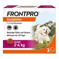 FRONTPRO 11 mg Kautabletten für Hunde 2 - 4 kg · 3 St · PZN 18654274