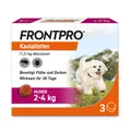 FRONTPRO 11 mg Kautabletten f.Hunde 2-4 kg 3 St. PZN 18654274