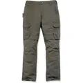 Carhartt Full Swing Steel, Cargohose - Dunkelgrau/Grün - W42/L32