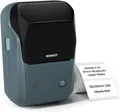 NIIMBOT B1 Tragbarer kabelloser Bluetooth Etikettendrucker,15-60mm,LakeBlue NEU
