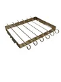 BBQ Spießhalter mit 6 Spießen, Edelstahl