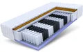 Taschenfederkernmatratze VOYAGER Matratze 90x200, 140x200, 160x200, 180x200 cm & weitere Größen, FDM, 24 cm hoch, (mit Kaltschaum und Kokos, Allergiker geeignet), Wendematratze mit zwei unterschiedlich festen Liegeseiten