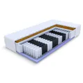 Matratze 80x200 Taschenfederkern 7 Zonen Kokos H2 H3 VOYAGER 24 cm Jersey Bezug