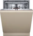NEFF S155EVX04E, N 50, Smarter Geschirrspüler Vollintegriert 60 cm, Besteckschublade, Flex II Korbsystem, Favoriten Programm, starke Reinigungsleistung, Open Dry automatische Türöffnung, Aqua Stop