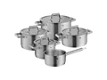 WMF 0732556040 Comfort Line, 9-teiliges Topf-Set Cromargan: Edelstahl Rostfrei 18/10