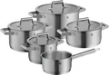 WMF Topf-Set 5 tlg. COMFORT LINE Edelstahl Induktion geeignet +Glasdeckel