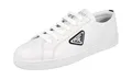 Prada Damen Weiss Leder Sneaker 1E941M 38.5 EU