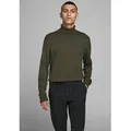 Jack & Jones Rollkragenpullover Emil Knit Roll grün XS (46)