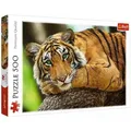 Trefl Puzzle Tiger Portrait Puzzle 500 Teile, Puzzleteile
