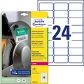 AVERY Zweckform resistente Folienetiketten 63,5 x 33,9 mm L7912-10