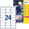 AVERY Zweckform 240 resistente Folienetiketten L7912-10 weiß 63,5 x 33,9 mm