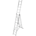 Krause CORDA 030399 Aluminium Multifunktionsleiter inkl. Traverse Arbeitshöhe (max.): 6.20 m Aluminium DIN EN 131 13.5 kg