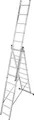 Krause CORDA 030399 Aluminium Multifunktionsleiter inkl. Traverse Arbeitshöhe (max.): 6.20m Aluminium DIN EN 131 13.5kg