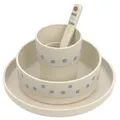 Dish Set PP/Cellulose Happy Rascals Smile sky blue