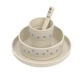 Dish Set PP/Cellulose Happy Rascals Smile sky blue