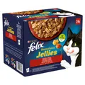 Felix Sensations Jellies Katzenfutter Country Flavours in Gelee 2,04 kg (24 X 85