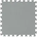 BESTWAY Pool-Bodenplanen grau, 9 Stück, 50 x 50 cm, 2,25 m2 überdachte Fläche