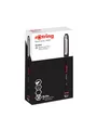 Rotring rOtring Rollerball Tintenroller | feine Spitze (0,7 mm) für saubere Linien | schwarze Tinte | 12 Stück