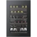 Winecooler V4000 90 cm Einbau Weinkühlschrank Spiegelglas Schwarz Linksanschlag - 10 Jahre Garantie
