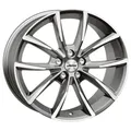 Autec Astana Titan Silver Polished 8x18 ET 46 5/114.3 Alufelge Silber