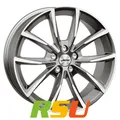 4x Autec Typ AS - Astana titansilber poliert 8x18" ET46 LK5 114.3 ML 67.1 Alu...
