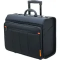 Trolley Pilotenkoffer Aktenkoffer 47 cm Schwarz Davidts