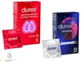 ♥ 18 durex Kondome extra feucht + Intense 56mm genoppt gerippt  Condome