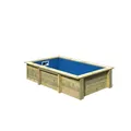 Karibu Holzpool Large inkl. Sandfilteranlage & Skimmer