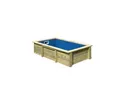 Karibu Pool Large Set mit Sandfilteranlage & Skimmer