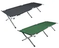 VCM Gartenliege Alu Campingbett Feldbett 190cm Tosali M, 1 St.