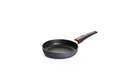 WOLL – Diamond Lite Flachpfanne Ø 20 cm mit abnehmbarem Stiel – Antihaftpfanne aus Aluminiumguss, backofenfest, geeignet für Ceran, Gas, Elektro & Halogen – Bratpfanne, Anthrazit