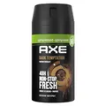 Axe Deodorant-Spray, komprimiert, Dark Temptation 0% Aluminiumsalz, für ein gutes Gefühl des ganzen Tags, 100 ml, 6 Stück