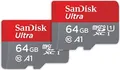 Ultra R140 microSDXC 64GB Speicherkarte 2er-Pack (SDSQUAB-064G-GN6MT)