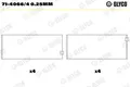 GLYCO 71-4066/4 0,25mm Big End Lager Für CITROËN, FIAT, FORD, FORD AUSTRALIA
