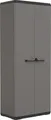 Keter Kunststoffschrank PIU hoch 166 x 68 x 39cm Mehrzweckschrank Garten Schrank