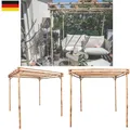 Pergola Bambus Gartenpergola Holzpergola Spalier Pavillon Rankhilfe Terrasse Neu