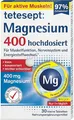 Tetesept Magnesium 400 Hochdosiert 30 Stück für Muskeln Herz Nerven