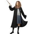 Funidelia Zauberer-Kostüm Harry Potter – Hermine Granger Kostüm, Kostümkombi für die Zauberschülerin schwarz XL