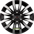 Borbet CW6 black polished matt 7.5x18 ET47 - LK6/130 ML84.1 Felge Alu